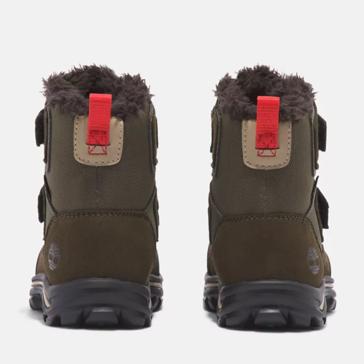 Chillberg Waterproof Winter Boot for Toddler in Dark Green