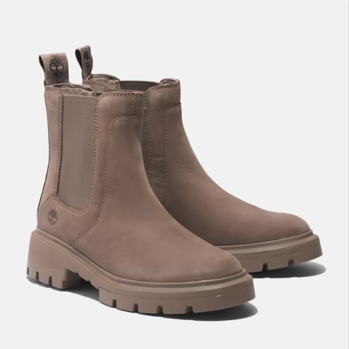 Cortina Valley Chelsea Boot for Women in Beige