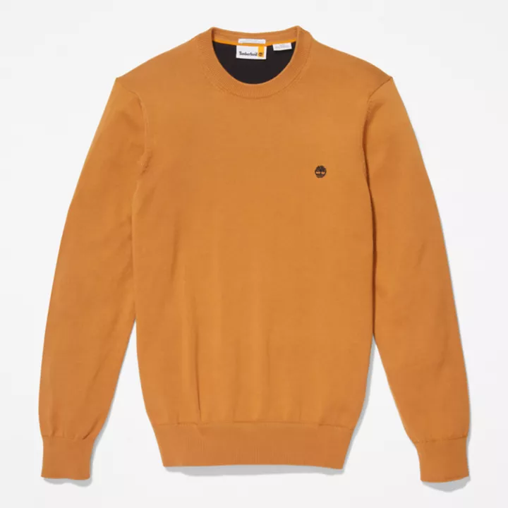 Williams River Crewneck Jumper for Men in Orange
