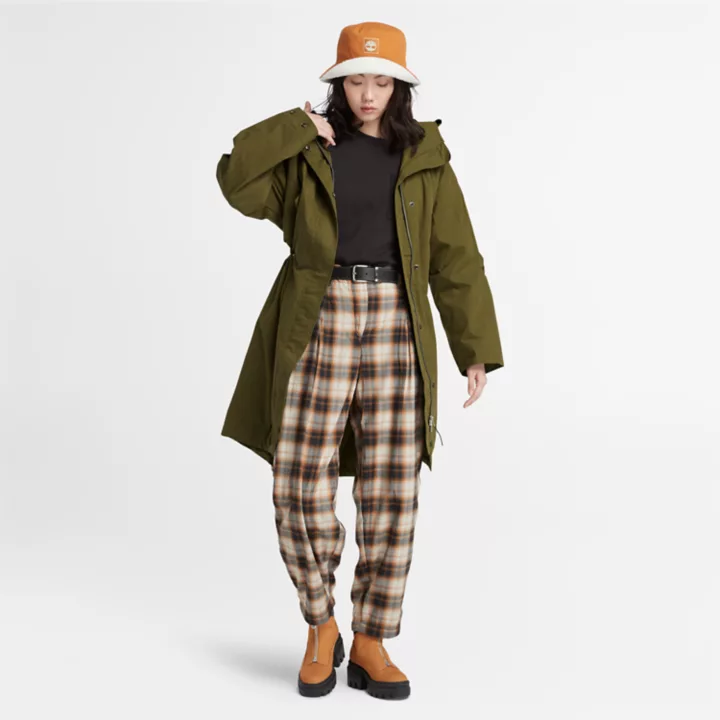 Fishtail Parka for Women in Green