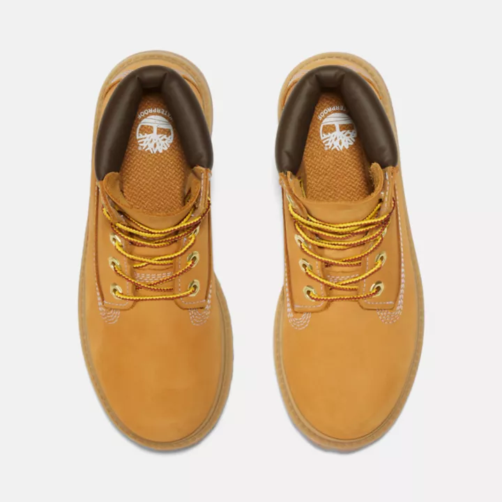 Timberland Premium 6 Inch Boot for Junior in Yellow