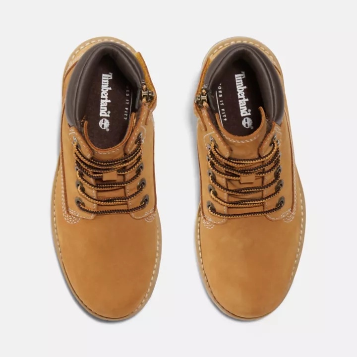 Courma Kid 6 Inch Side-zip Boot for Junior in Yellow