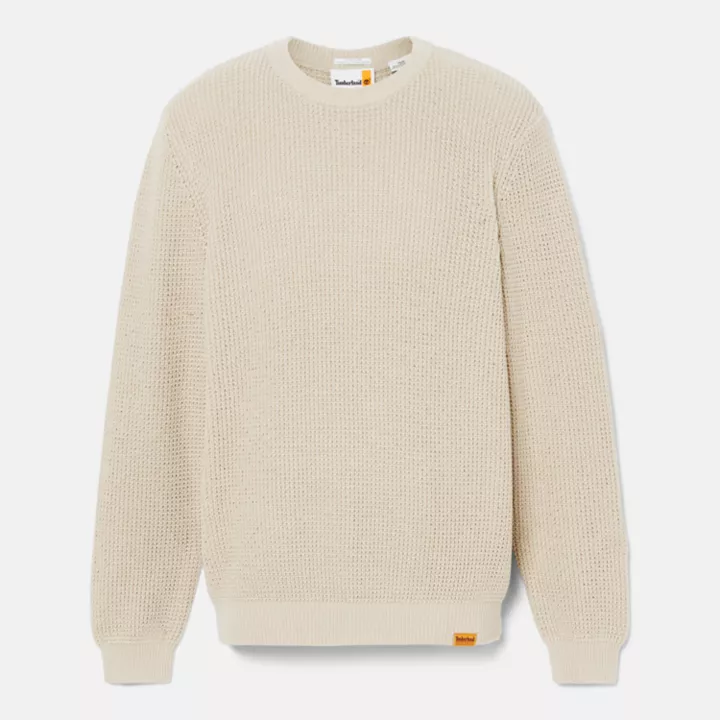 Tuck Crewneck Jumper for Men in Grey