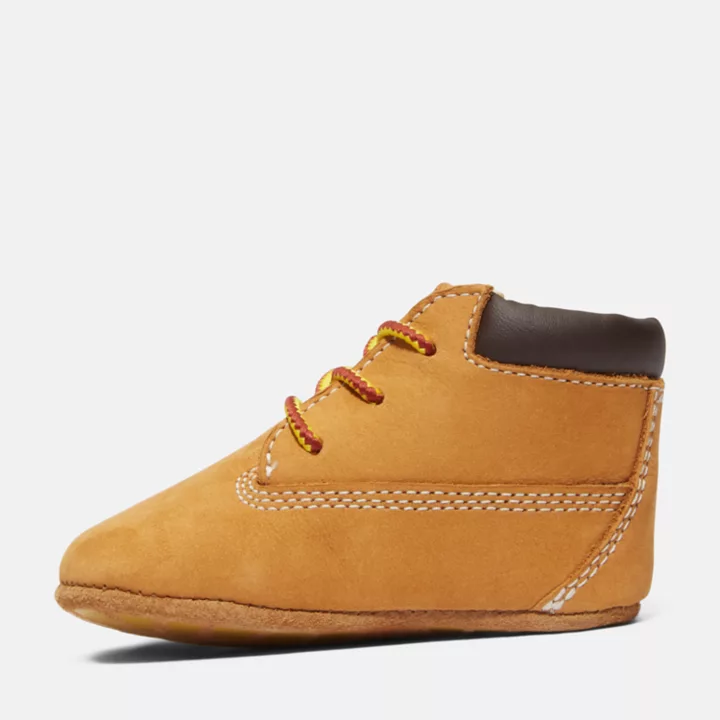 Crib Bootie for Infant in Yellow