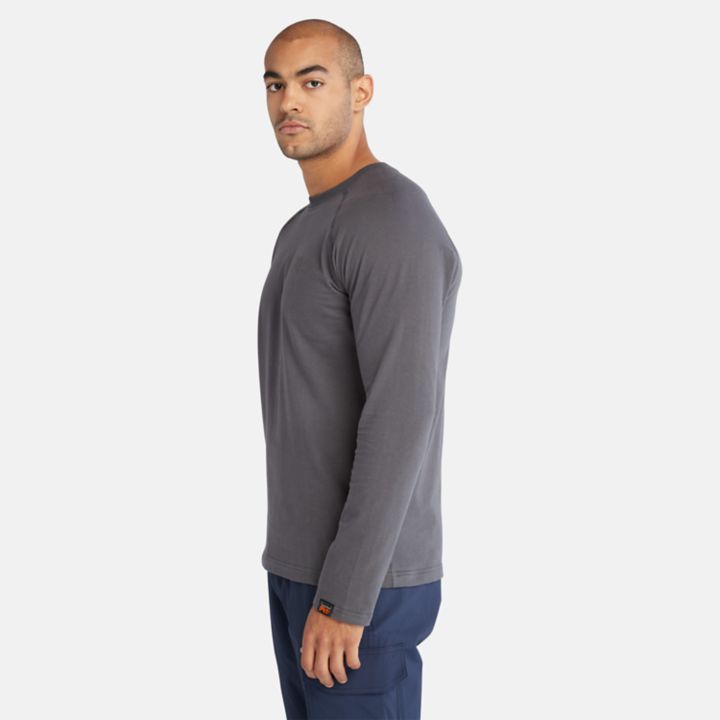 Timberland PRO Core Long-Sleeve T-Shirt for Men in Dark Grey