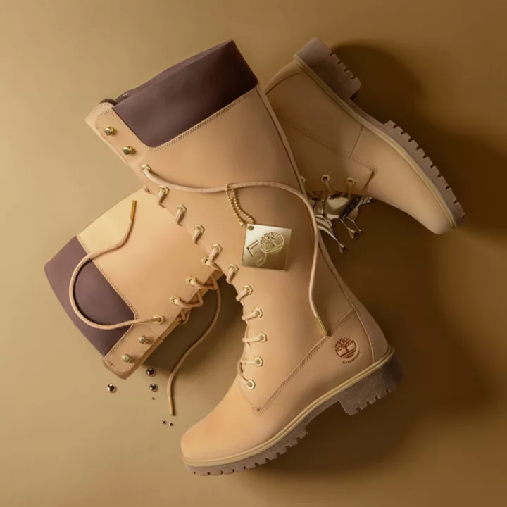 Timberland 50th Edition Butters 14-Inch Waterproof Boot for Women in Golden Butter