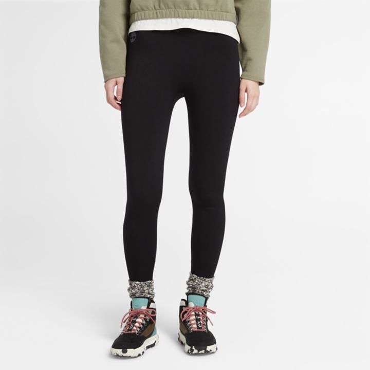 7/8 Seamless Leggings for Women in Black