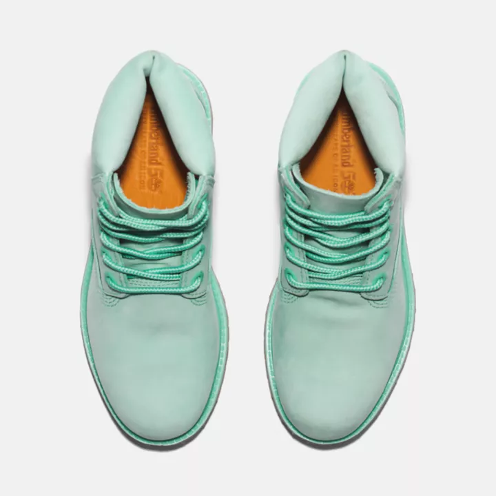 Timberland 50th Edition Premium 6-Inch Waterproof Boot for Women in Teal