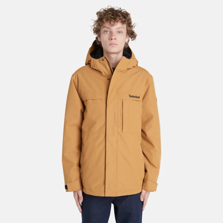 Benton Waterproof 3-in-1 Jacket for Men in Yellow