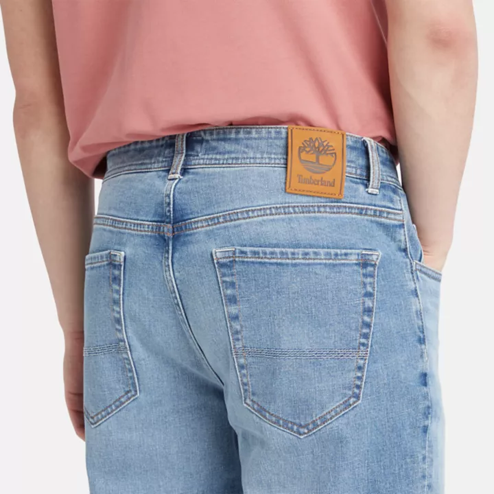 Stretch Core Jeans for Men in Blue