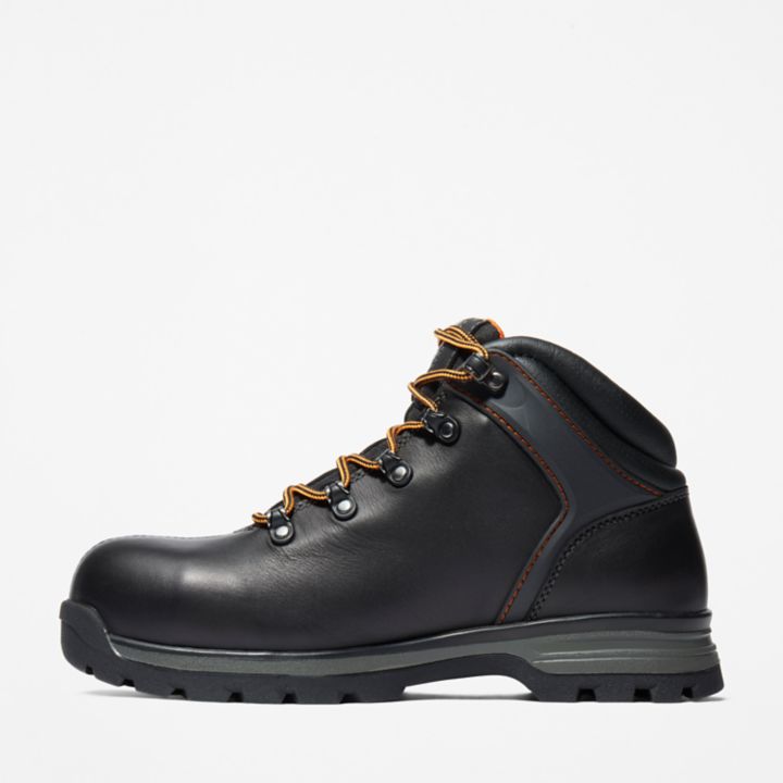 Timberland PRO Splitrock XT Safety-Toe Work Boot for Men in Black