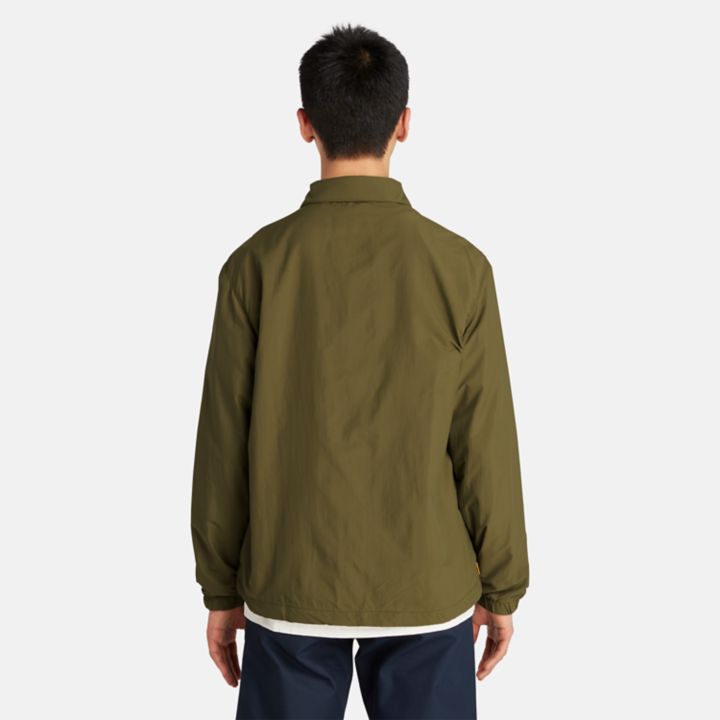 Water Repellent Lightweight Shirt for Men in Green
