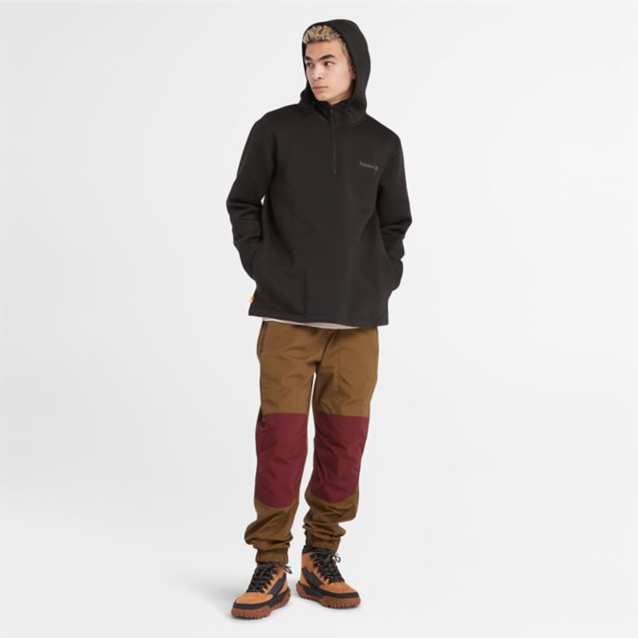 Anti-UV Hoodie Sweatshirt for Men in Black