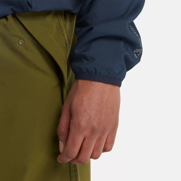 Water-Repellent Trousers for Men in Green
