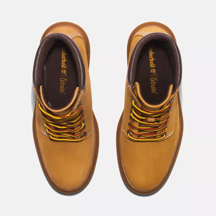 Allington Height Lace-Up Boot for Women in Yellow