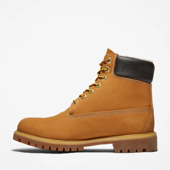 Timberland Premium 6 Inch Waterproof Winter Boot for Men in Yellow