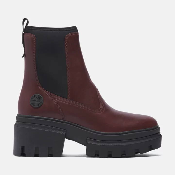 Everleigh Chelsea Boot for Women in Burgundy
