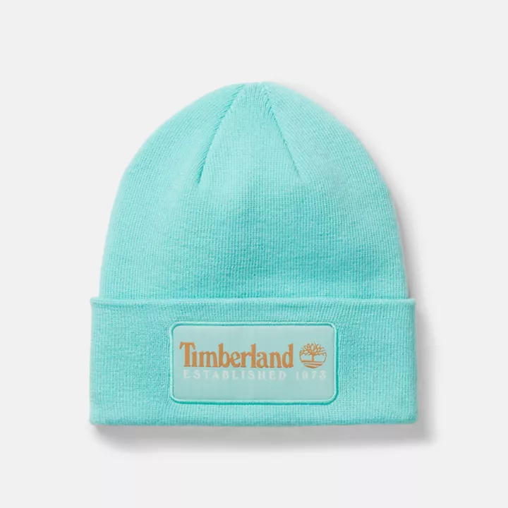 Colour Blast Beanie in Teal
