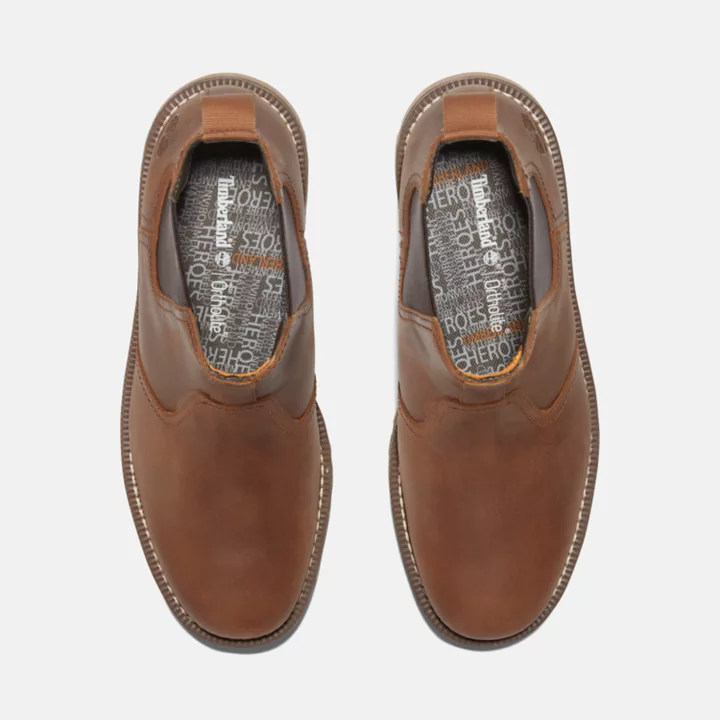 Larchmont Chelsea Boot for Men in Light Brown or Brown