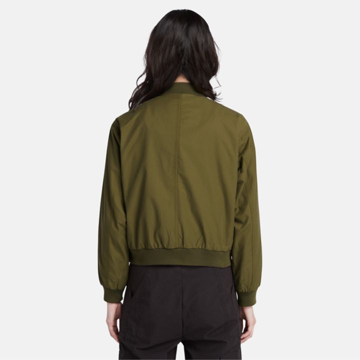 Bomber Jacket for Women in Green