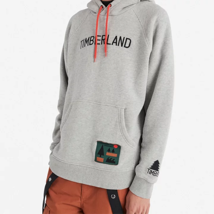 Timberland x Nina Chanel Abney Hoodie in Grey