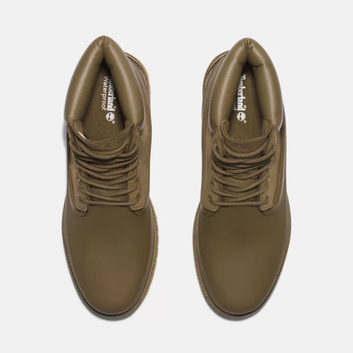 Timberland Heritage 6 Inch Rubber Toe Boot for Men in Green