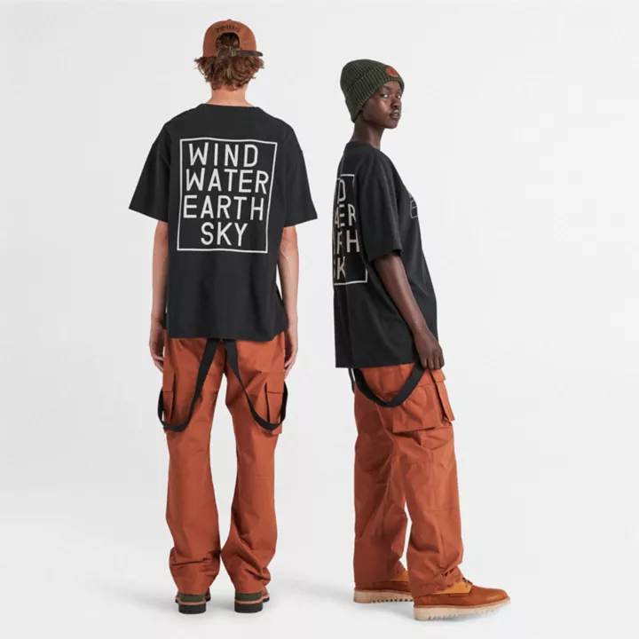 Timberland x Nina Chanel Abney T-Shirt in Black