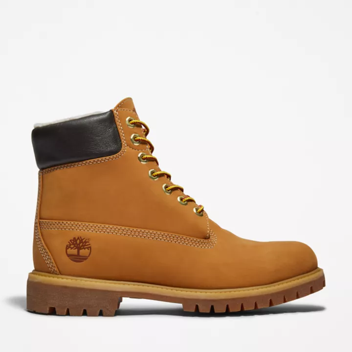 Timberland Premium 6 Inch Waterproof Winter Boot for Men in Yellow