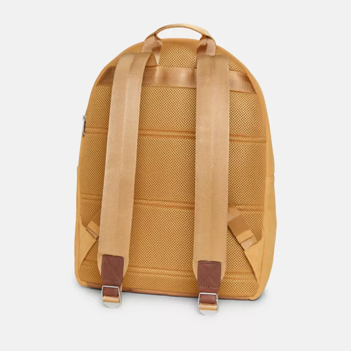 Tuckerman Suede Backpack in Dark Yellow