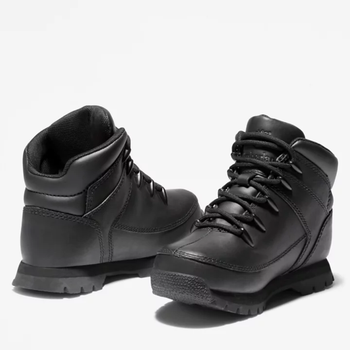 Euro Sprint Mid Hiker for Youth in Black
