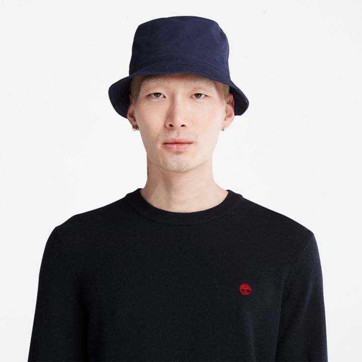 Cohas Brook Crewneck Jumper for Men in Navy