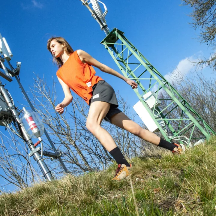Timberland  x Icebreaker Merino Sleeveless Top for Women in Orange