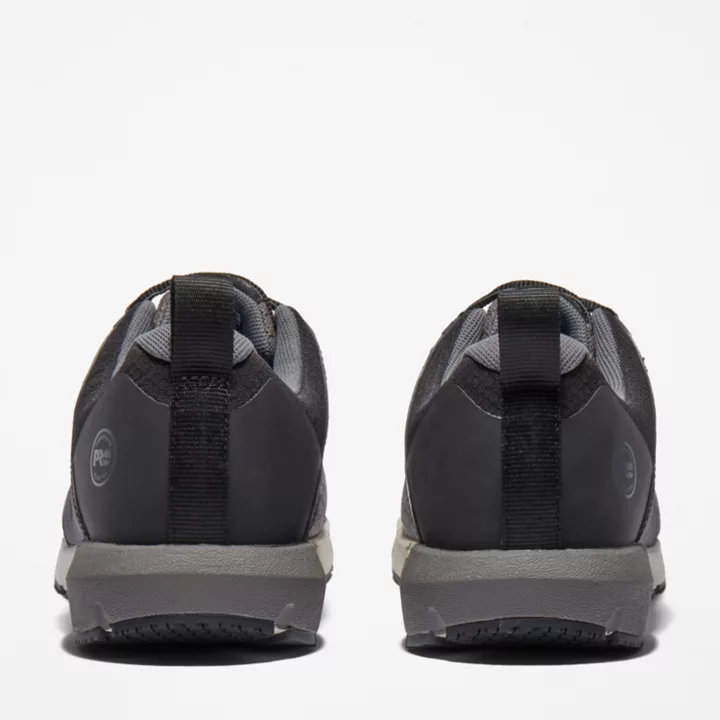 Radius Alloy-Toe Work Shoe for Men in Grey