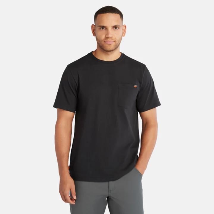 Timberland PRO Core Pocket T-Shirt for Men in Monochrome Black