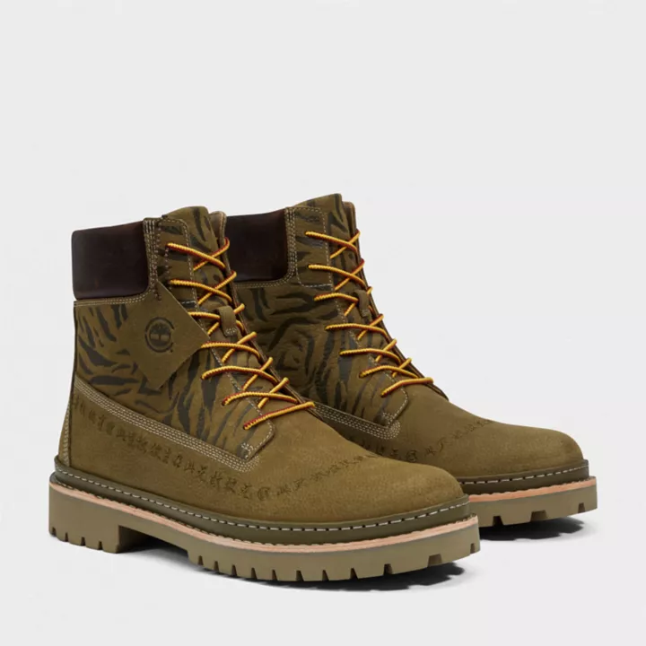 Timberland x CLOT Future73 Timberloop 6 Inch Boot for Men in Dark Green