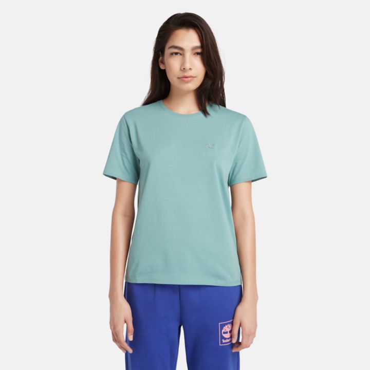 Exeter River T-Shirt for Women in Teal