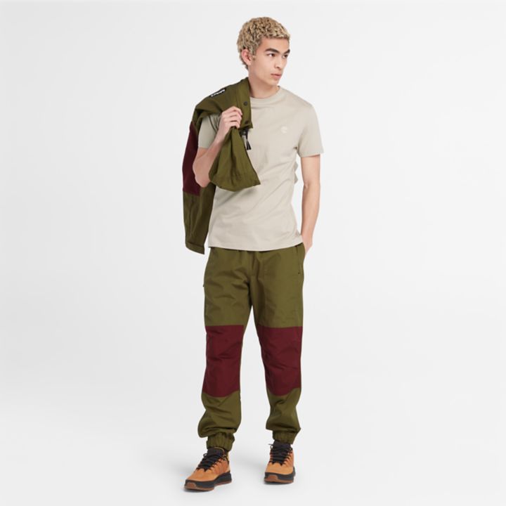 Water Repellent Jogger for Men in Green