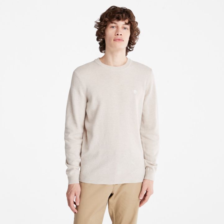 Cohas Brook Crewneck Jumper for Men in Grey