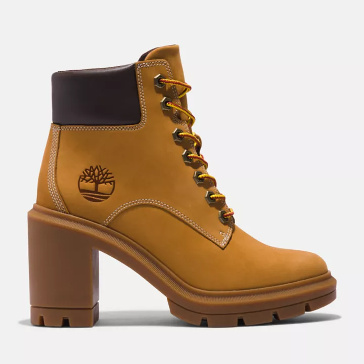 Allington Height Lace-Up Boot for Women in Yellow