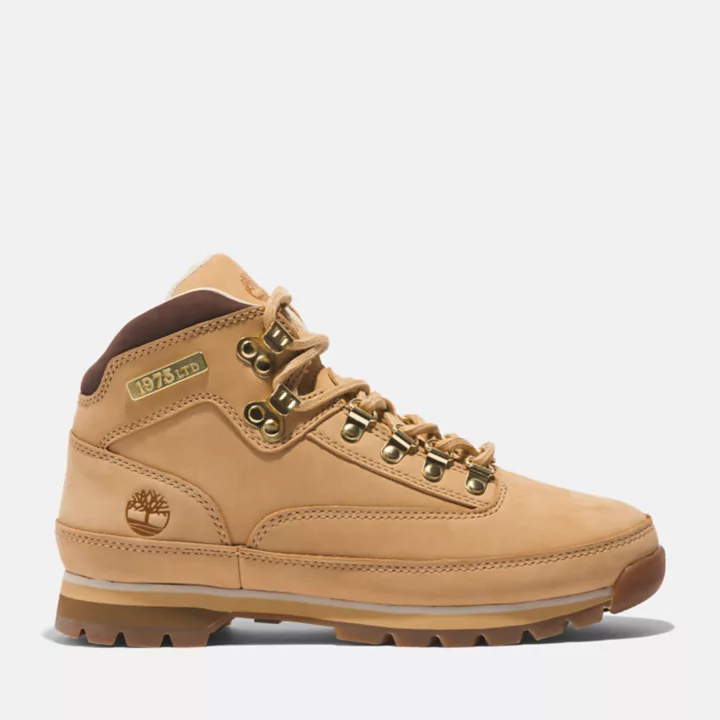 Timberland 50th Edition Butters Euro Hiker Leather Boot for Women in Golden Butter