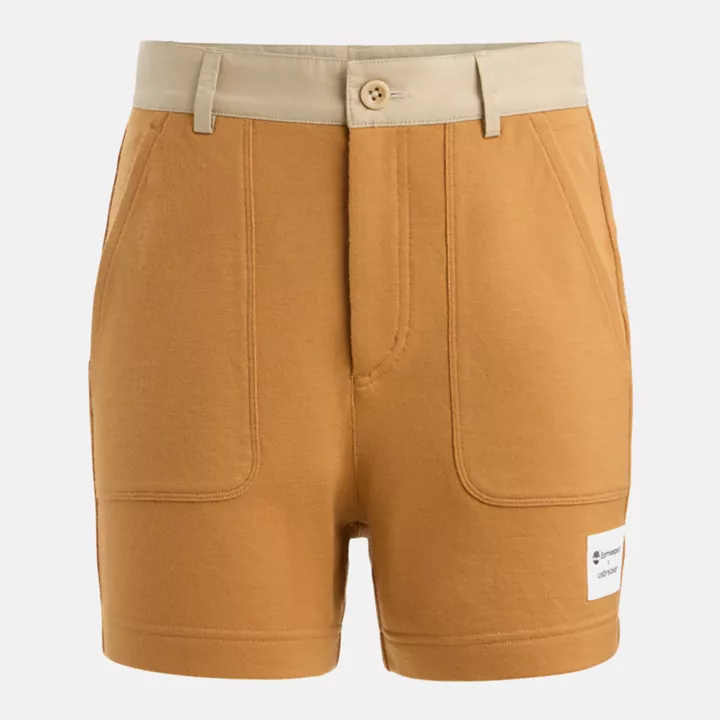 Timberland x Icebreaker Merino Terry Chino Shorts for Women in Yellow