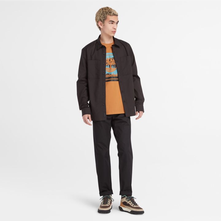 Shirt with Outlast Technology for Men in Black