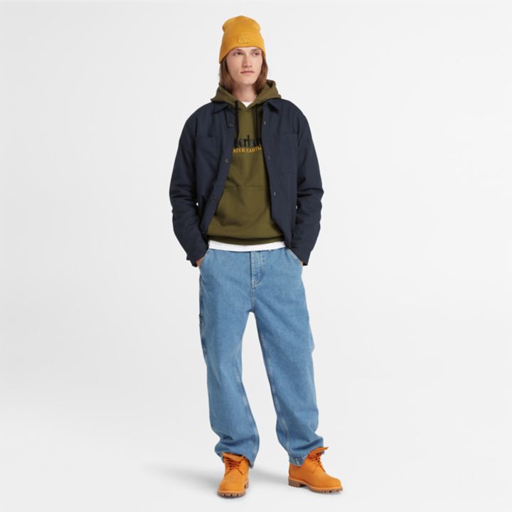 Wind, Water, Earth and Sky Hoodie for Men in Green