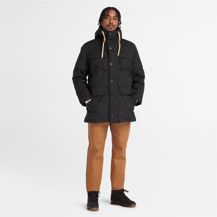 Wilmington Expedition Waterproof Parka for Men in Black