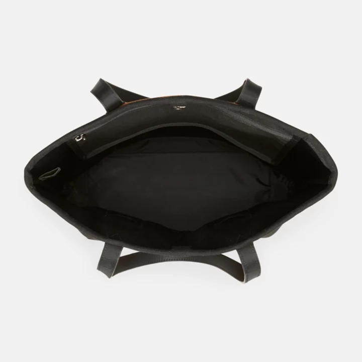 Canvas and Leather Tote for Women in Brown