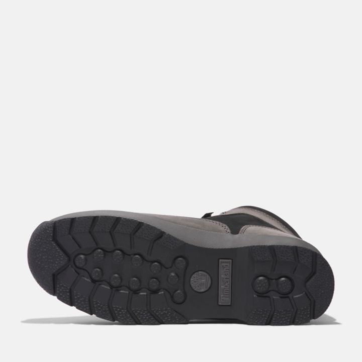 Euro Hiker Leather Boot for Men in Grey