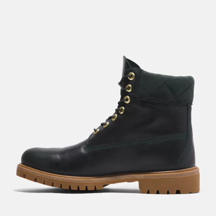 Timberland Premium 6 Inch Boot for Men in Black/Green