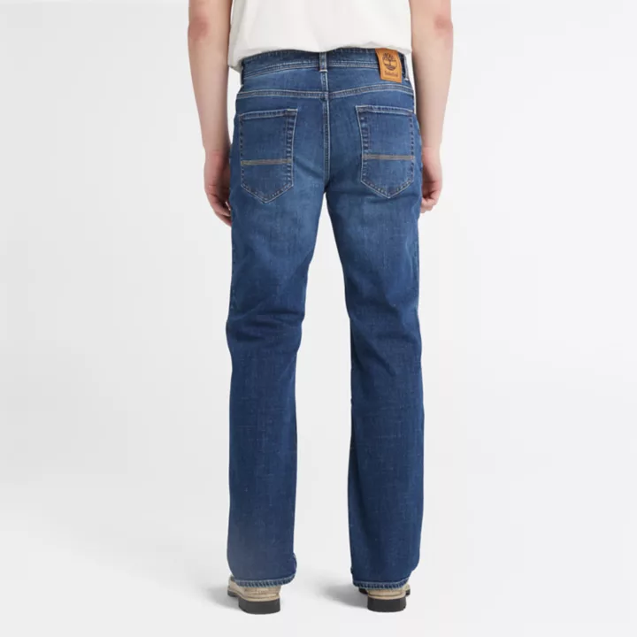 Stretch Core Jeans for Men in Navy or Indigo