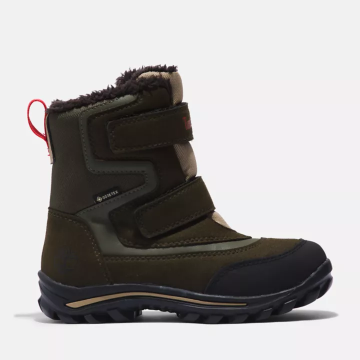 Chillberg Waterproof Winter Boot for Junior in Dark Green