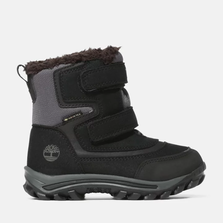 Chillberg Waterproof Winter Boot for Toddler in Black